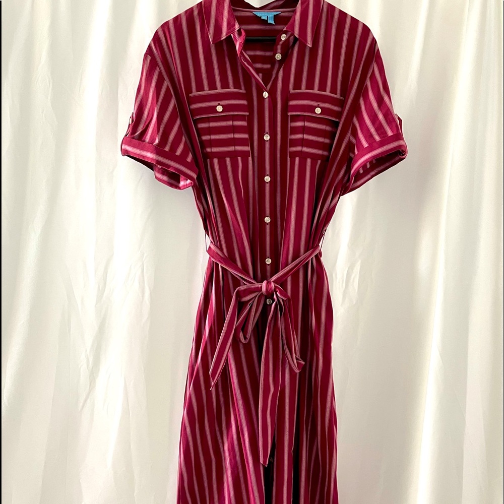 Draper James Stripe Utility Dress